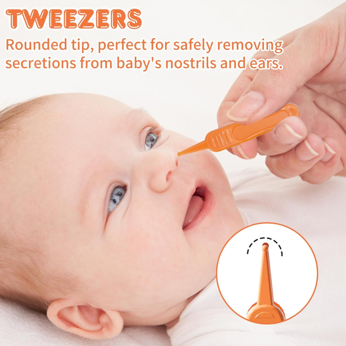 Set 5 în 1 manichiură: forfecuță, unghieră și pilă bebeluș, [6]