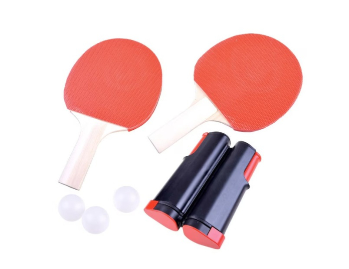 Set 6 piese pentru ping-pong, Jokomisiada, Lemn/plastic, Multicolor [2]
