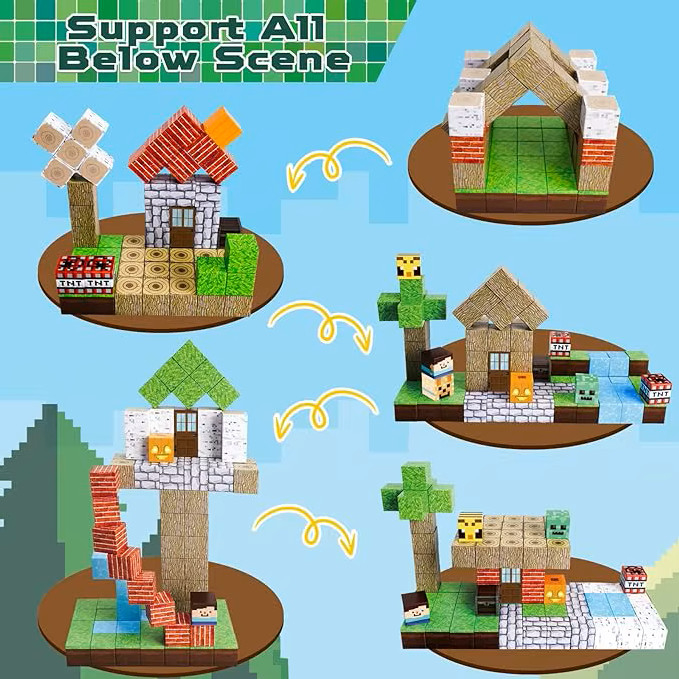 cabana-din-padure-set-magnetic-copii [3]