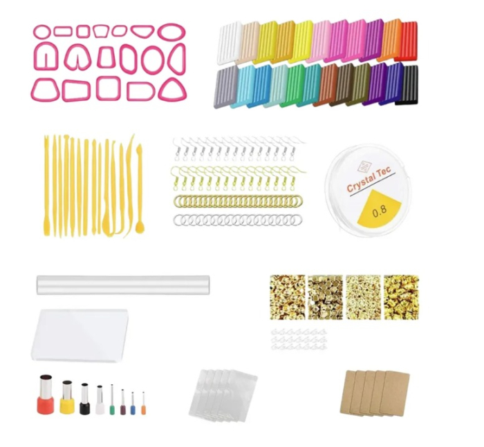 Set Creație Bijuterii din Lut Polimeric [7]