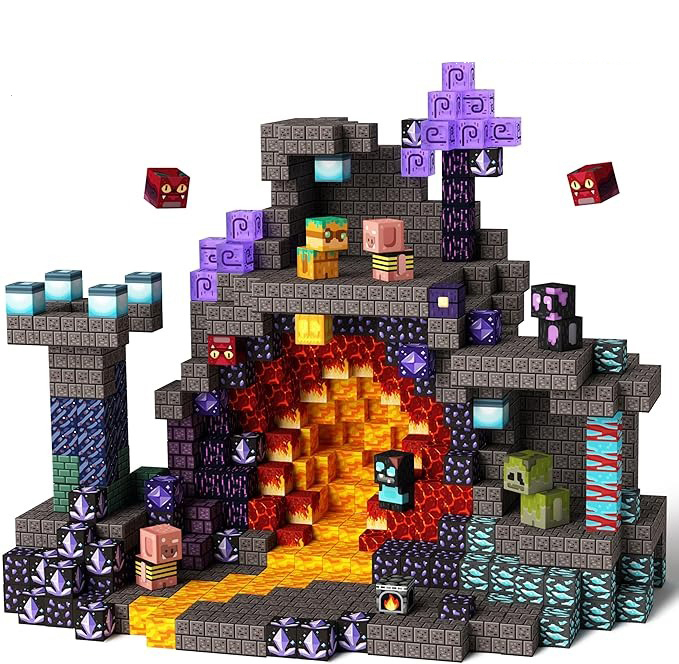 Set de cuburi magnetice pentru construcții [2]