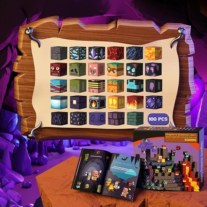 Set de cuburi magnetice pentru construcții [3]