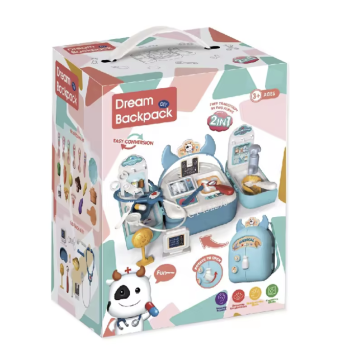 Set Doctor pentru Copii – Trusă Medicală Portabilă cu Accesorii [2]