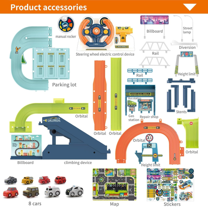 Set Pistă de Curse cu Mașinuțe [6]