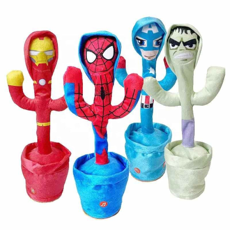 Jucarii interactive - Cactus Personaj Marvel Dansator Interactiv de Plus