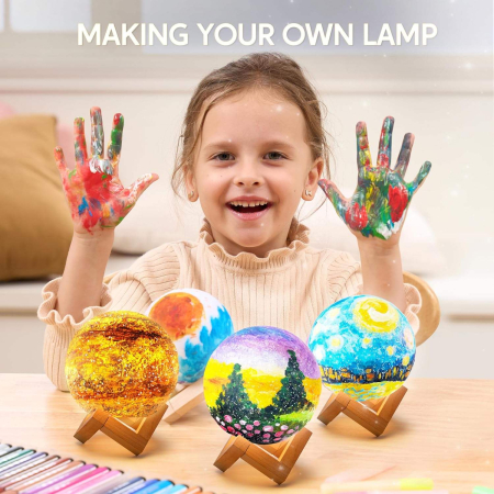 Jucarii - Kit Creativ 3D Luna de Pictat