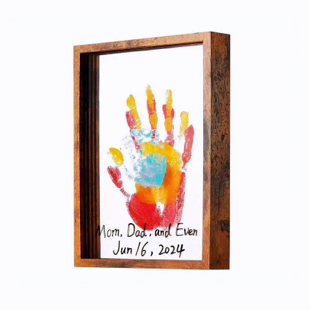 Activitate DIY - Kit DIY Art Print pentru amprentele mâinilor familiei