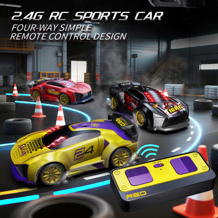 Jucarii RC - Mașină teleghidată RC 3 în 1 tip Bumper Car pentru copii