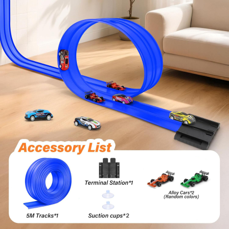Jucarii - Pistă de Curse Flexibilă pentru Copii