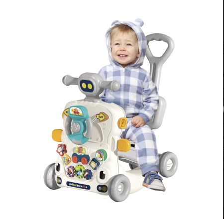 Premergatoare - Premergător Multifuncțional 5 in 1 pentru Bebeluși – Cu Muzică și Jucării Interactive