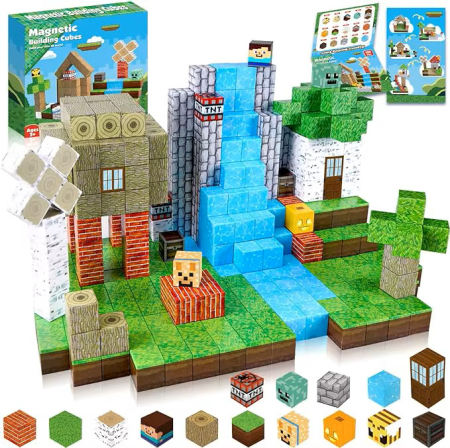 Jucarii - cabana-din-padure-set-magnetic-copii