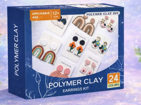 Activitate DIY - Set Creație Bijuterii din Lut Polimeric