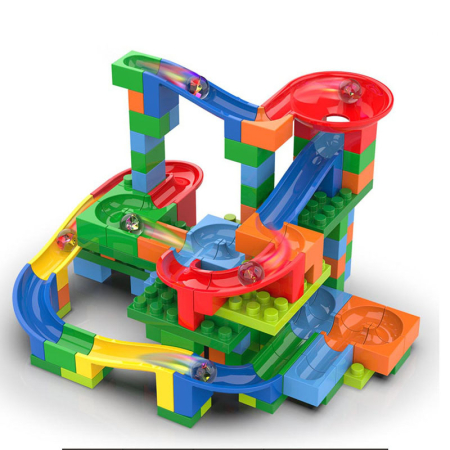 Set de constructii - Set de construcție cu pistă tip labirint
