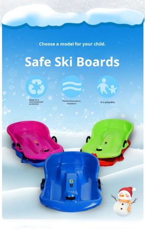 Activități de iarna - Săniuș pentru copii tip Ski Board