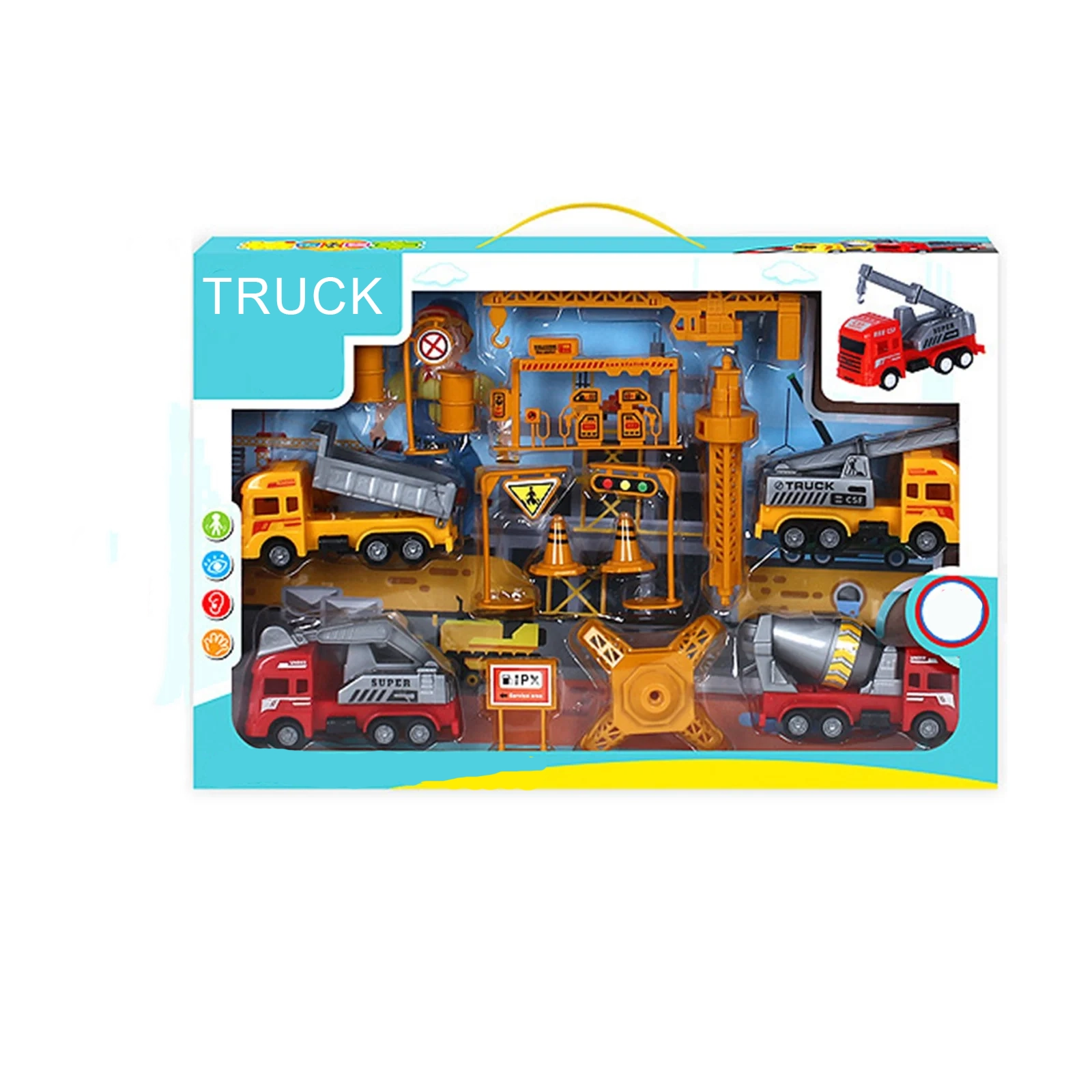 Masinute - Set Mașini de Construcții din Metal – 6+ Modele de Vehicule