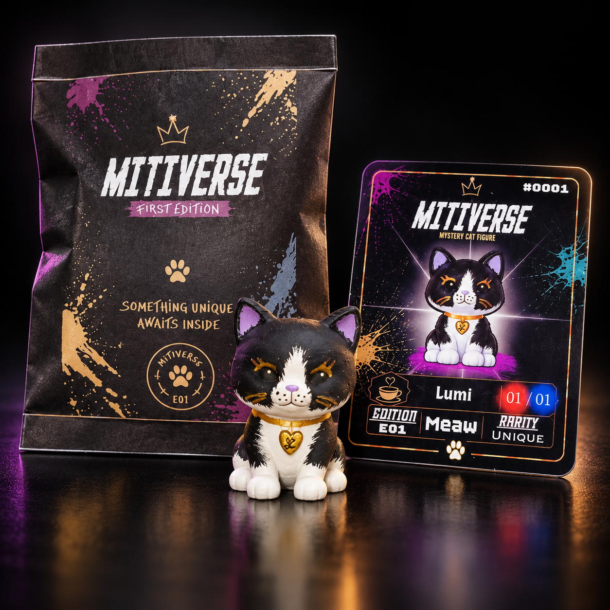 MitiVerse Mistery Cat Figure [2]