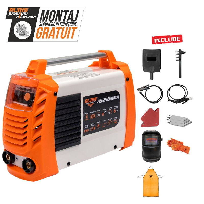 Aparat de sudura RURIS AS 250 MMA 250Ah [1]