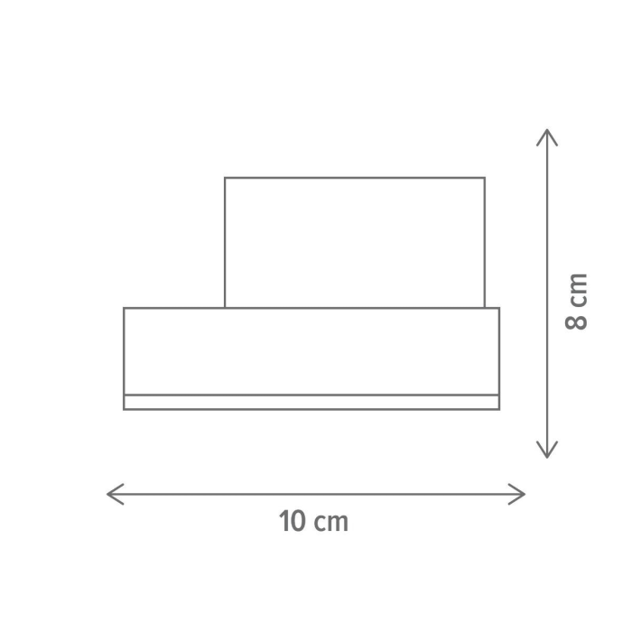 Aplică LED RADIANCE 1, 6W, 4000K, negru [2]