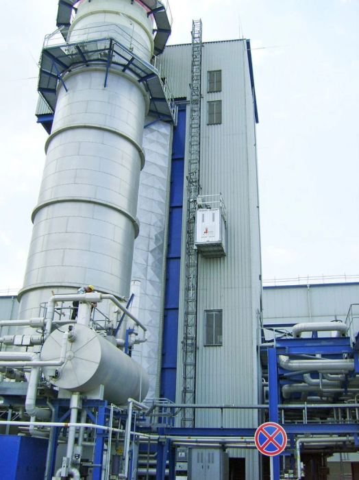 Ascensor pentru persoane si materiale DE JONG HP200S H maxim 150m sarcina maxima 2000kg 400V [3]