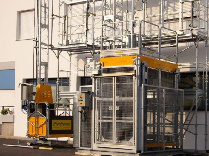 Ascensor persoane/materiale ELECTROELSA EHP 1500 H maxim 160m sarcina maxima 1500kg 400V [4]