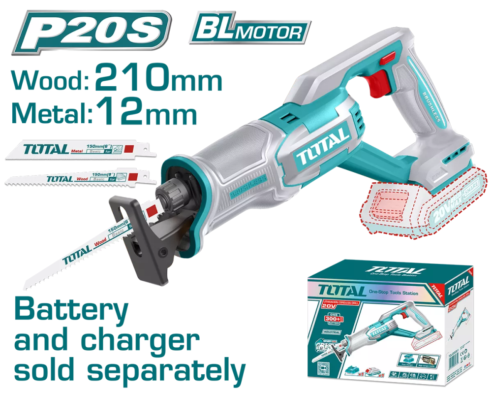 FIERASTRAU SABIE - LI-ION - 20V (NU INCLUDE ACUMULATOR SI INCARCATOR) [1]