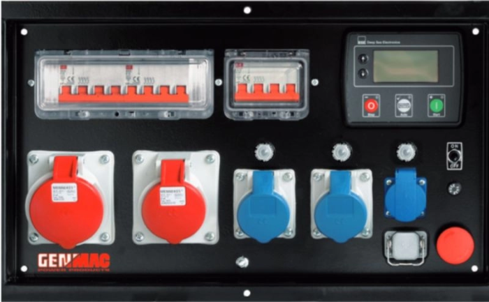 Generator insonorizat GENMAC Stone G45IS, 50kVA, 230/400V +WH -CLH -FLP [2]