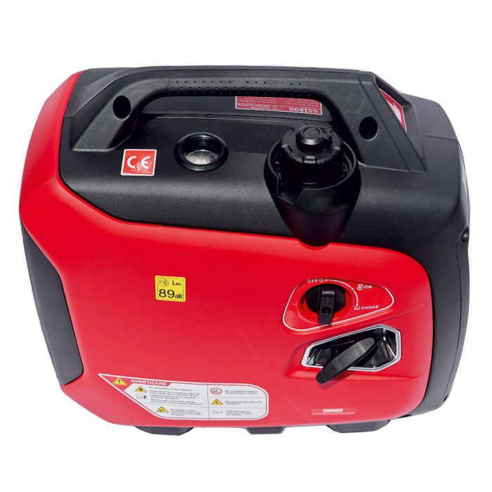 Generator portabil inverter GS1800 carcasat Pmax 2.0kW/230V rezervor 4L benzina start manual [5]