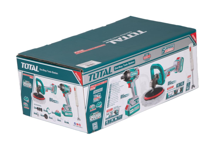 KIT COMBO 20V ( MASINA DE INSURUBAT ,MASINA DE POLISAT, BLENDER) [11]