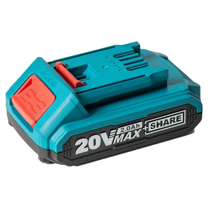 MASINA DE GAURIT CU PERCUTIE SI ACUMULATOR 20V-2.0AH LI-ION (2 ACUMULATORI + 50 ACCESORII) [4]