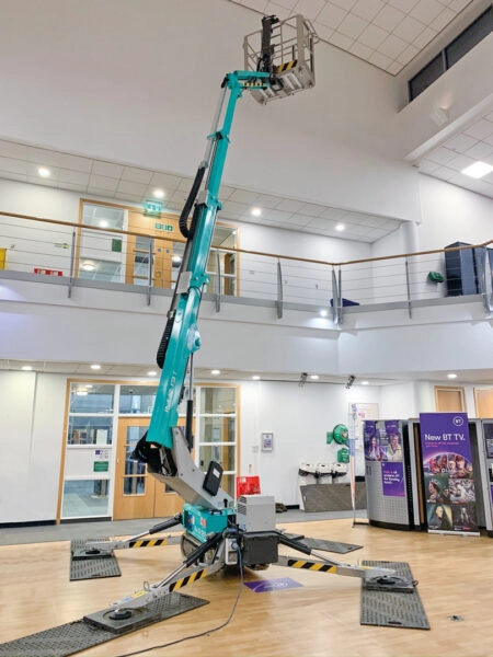 Nacela cu senile tip spider IMER ACCESS IM R13 T Hlucru 13m/maxim 230kg, Honda GX390 [7]