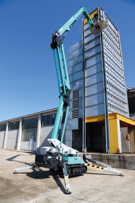 Nacela cu senile tip spider IMER ACCESS IM R15 DA Hlucru 15.1m/maxim 230kg, Honda GX390 11cp [16]