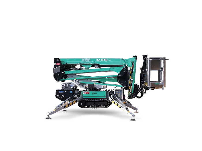 Nacela cu senile tip spider IMER ACCESS IM R15 DA Hlucru 15.1m/maxim 230kg, Honda GX390 11cp [3]