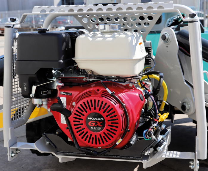 Nacela cu senile tip spider IMER ACCESS IM R15 DA Hlucru 15.1m/maxim 230kg, Honda GX390 11cp [11]