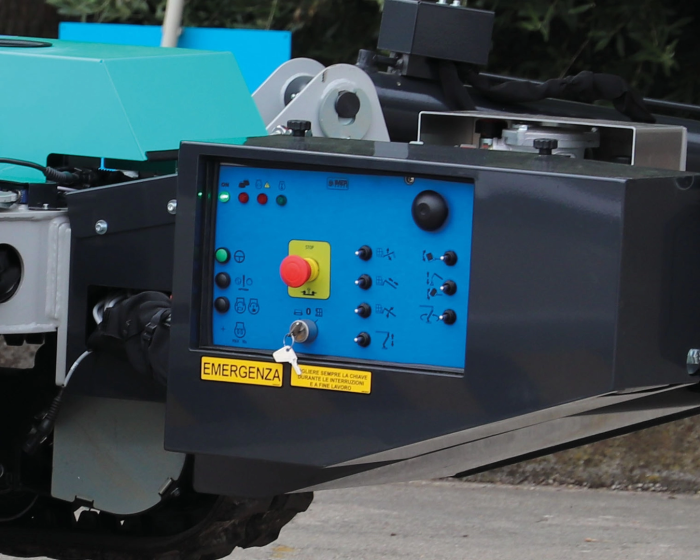 Nacela cu senile tip spider IMER ACCESS IM R23 DA H lucru 22.9m/maxim 230kg, Honda iGX 800 20cp [9]