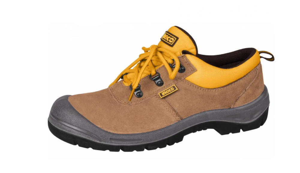 Pantofi de Protectie Maro cu Talpa si Varf de Metal [1]