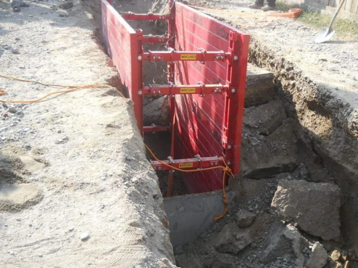 Sisteme sprijiniri maluri CONDOR – Sistem MA instalare-prin presare H modul 2000/1200/600mm L 3000mm [2]