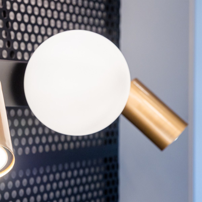 Spot SPOTY PL3, 2xGU10 + 1xE14, alamă, negru [2]