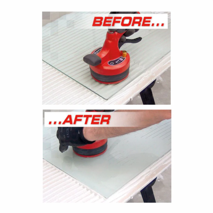 Ventuza electrica vibranta cu acumulator MONTOLIT Battile Li-ion 8.4V 2.5 Ah [4]