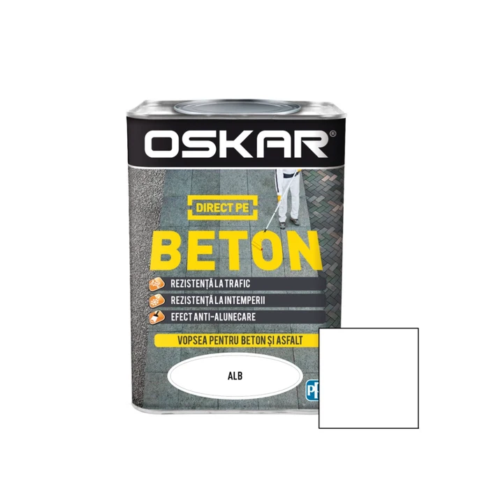 Vopsea alchidica Direct pe beton Oskar, interior / exterior [1]