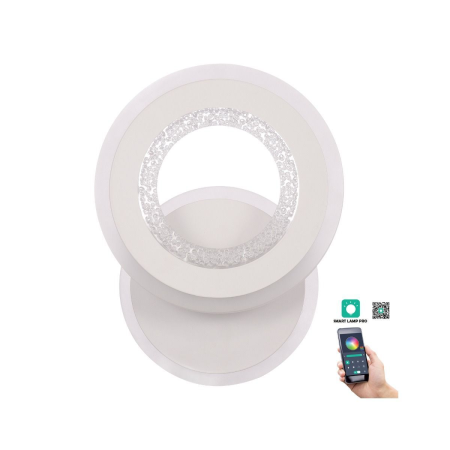 ELECTRONICE - Aplică LED RONDOS AP1, 30W, 3000-6500K, alb