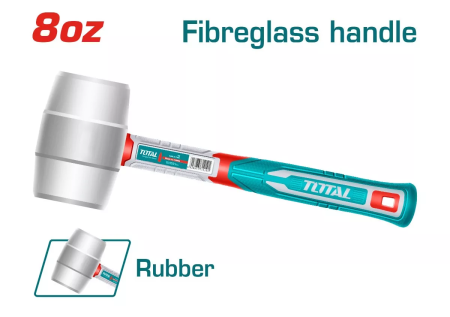 CIOCANE - CIOCAN DE CAUCIUC ALB - 220G