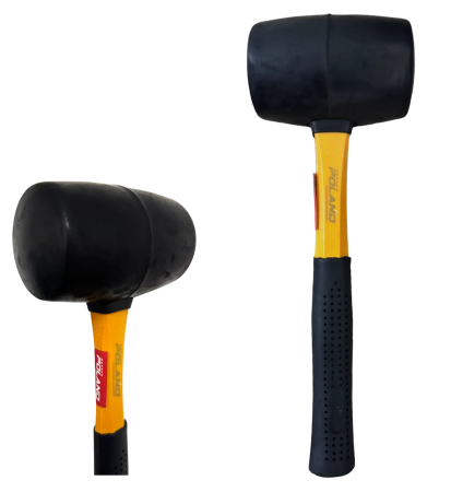 PRODUSE DE CURĂȚENIE ȘI GOSPODĂRIE - Ciocan de Cauciuc cu Coada de Fibra