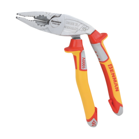 PRODUSE DE CURĂȚENIE ȘI GOSPODĂRIE - CLEŞTE COMBINAT ÎN UNGHI CU TEHNOLOGIE FULCRUM, IZOLAT 1000V