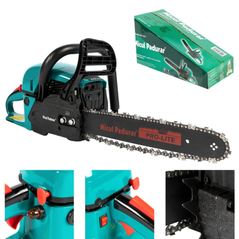 Drujba Micul Padurar 5200 GF-0908-S001-G02, 2.9CP, o lama 16 inch, 2 lanturi, pornire rapida [6]