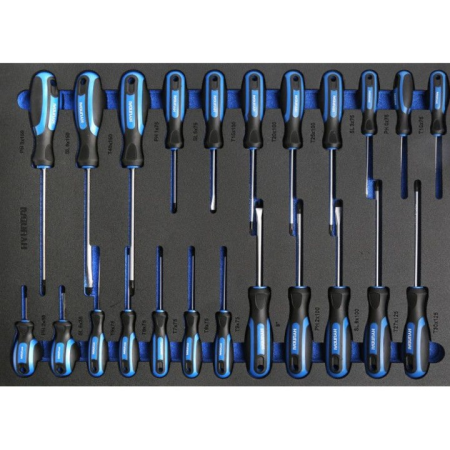 Dulap cu scule pentru mecanici, 7 sertare, 302 scule [6]