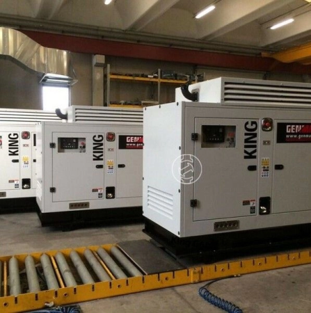 Generator insonorizat GENMAC King G80IS, 88kVA 400V, in SYNC DSE8610 + EG + WH + prize SK02 [5]