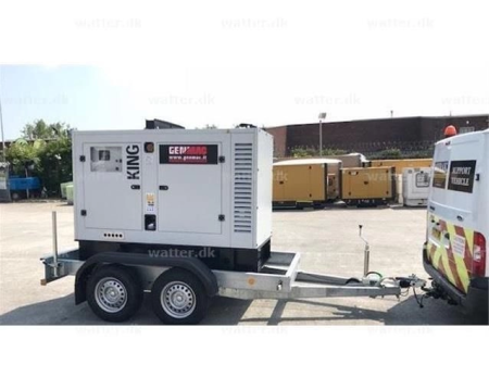 Generator insonorizat GENMAC King G80IS, 88kVA 400V, in SYNC DSE8610 + EG + WH + prize SK02 [2]
