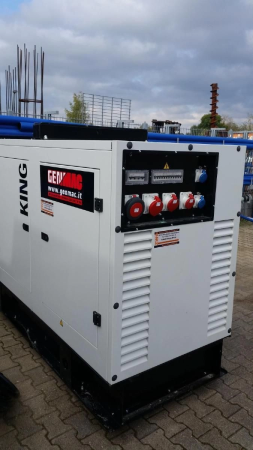Generator insonorizat GENMAC King G80IS, 88kVA 400V, in SYNC DSE8610 + EG + WH + prize SK02 [4]