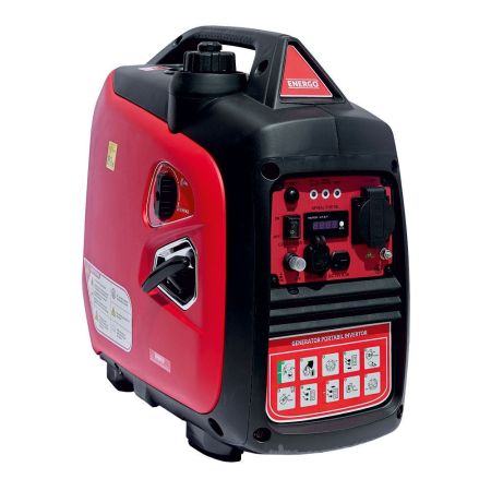 GENERATOARE - Generator portabil inverter GS1800 carcasat Pmax 2.0kW/230V rezervor 4L benzina start manual
