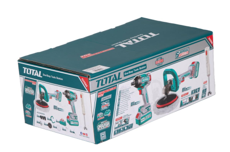 KIT COMBO 20V ( MASINA DE INSURUBAT ,MASINA DE POLISAT, BLENDER) [10]